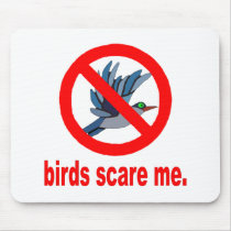 Birds Mousepad by Dustbuster Birds Mousepad