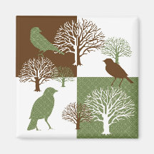Birds&Nature Design2 Magnet