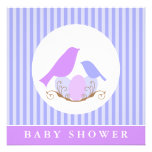 Birds Nest Baby Shower Invitiations Announcements