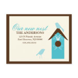 Birds Nest Moving Announcements postcards