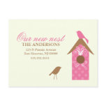 Birds Nest Moving Announcements postcards