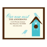 Birds Nest Moving Announcements Postcard