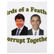 Birds of a Feather Corrupt Together Flyer Design