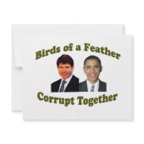 Birds of a Feather Corrupt Together Invitations