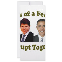 Birds of a Feather Corrupt Together Rack Card Design