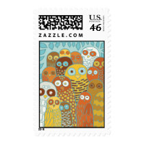 Birds of a feather flock together stamps