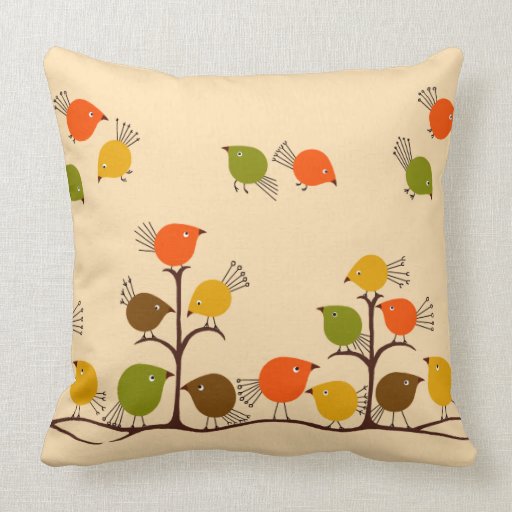 Birds of a Feather Pillow