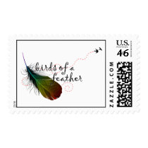 birds of a feather. postage