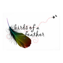 birds of a feather. posters by chromatosis birds of a feather. posters
