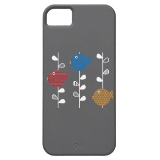 Birds of a Leaf iphone 5 case