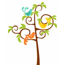 Birds of a Tree t-shirts