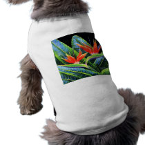 Birds of Paradise Pet T-shirt