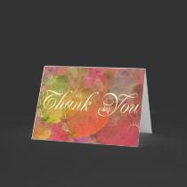 Birds of Paradise Thank You cards