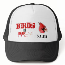 birds of prey, BIRDS, OF, PREY, XLIII hats