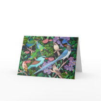Birds of the Asian Jungles Card