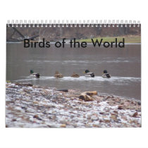 Birds of the World calendars