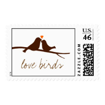Birds on a Branch Stamp