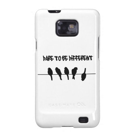Birds on a wire - dare to be different samsung galaxy s covers