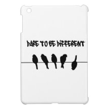 Birds on a wire – dare to be different iPad mini cover