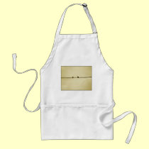 Birds on a Wire in Autumn aprons