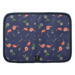 Birds on Blue with Flowers and Keys planners