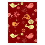 Birds on Red cards