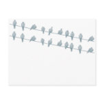 Birds on the Wire II Postcard