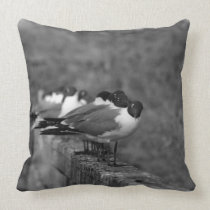 Birds on Wall throw pillow american mojo pillows