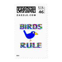 BIRDS RULE POSTAGE STAMP
