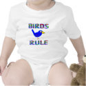 BIRDS RULE t-shirts