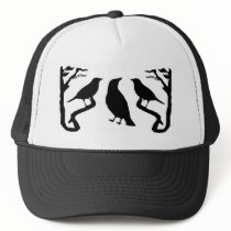Birds Silhouette Trucker Hats