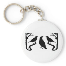 Birds Silhouette Keychains