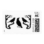 Birds Silhouette postage