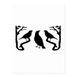 Birds Silhouette Postcards