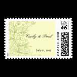Birds & Swirls Wedding Postage