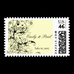 Birds & Swirls Wedding Postage