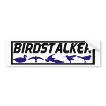 Birdstalker bumper stickers