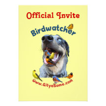Birdwatcher Dog Announcements