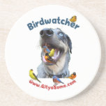 Birdwatcher Dog Coasters