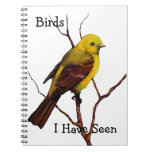 Birdwatchers: Arte a pulso: Chickadee: Fauna Libretas Espirales