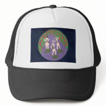 Birdwatchers Without a Stitch of Clothing Cap Trucker Hats