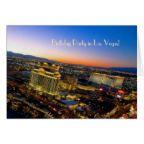 Birhday Party in Las Vegas! Card