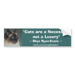 BIRMAN RAGDOLL CAT Collection Bumper Sticker