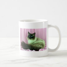 Birman, seal point coffee mug