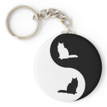 Birman Yin Yang keychains