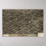 Birmingham Alabama 1904 Panoramic Map posters