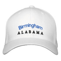 Birmingham, ALABAMA Hat embroidered hats by Rep_Ya_Hood Birmingham, ALABAMA Hat embroidered hats