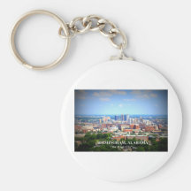 Birmingham, Alabama Skyline Key Chain