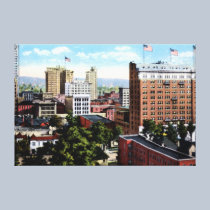 Birmingham Alabama Skyline View canvas prints