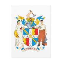 Birmingham Coat of Arms postcards